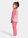An image of the Didriksons Monte Kids Half Button Fleece