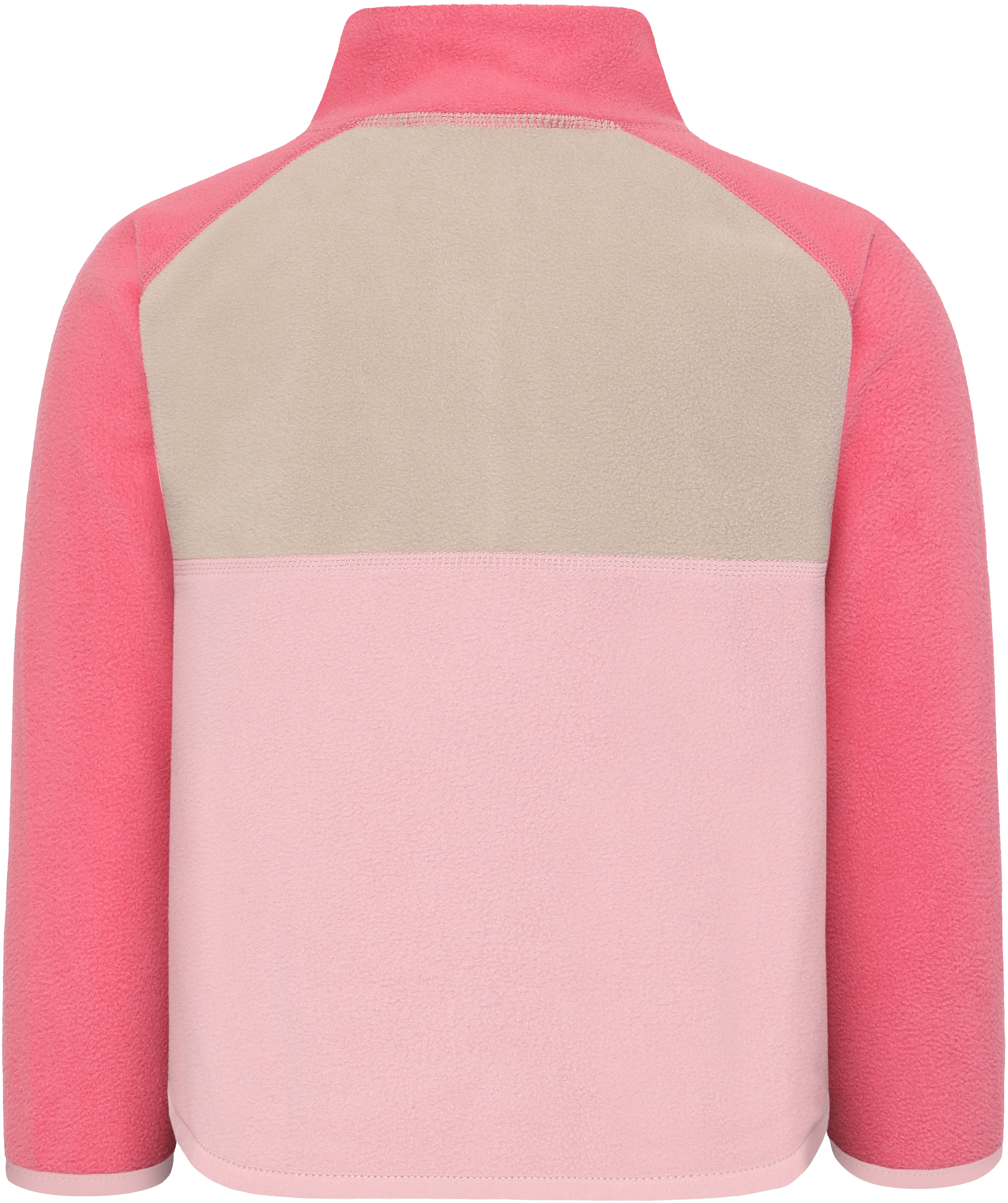 An image of the Didriksons Monte Kids Half Button Fleece