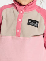An image of the Didriksons Monte Kids Half Button Fleece