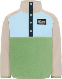 An image of the Didriksons Monte Kids Half Button Fleece