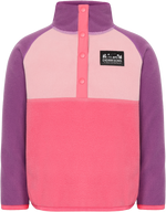 An image of the Didriksons Monte Kids Half Button Fleece