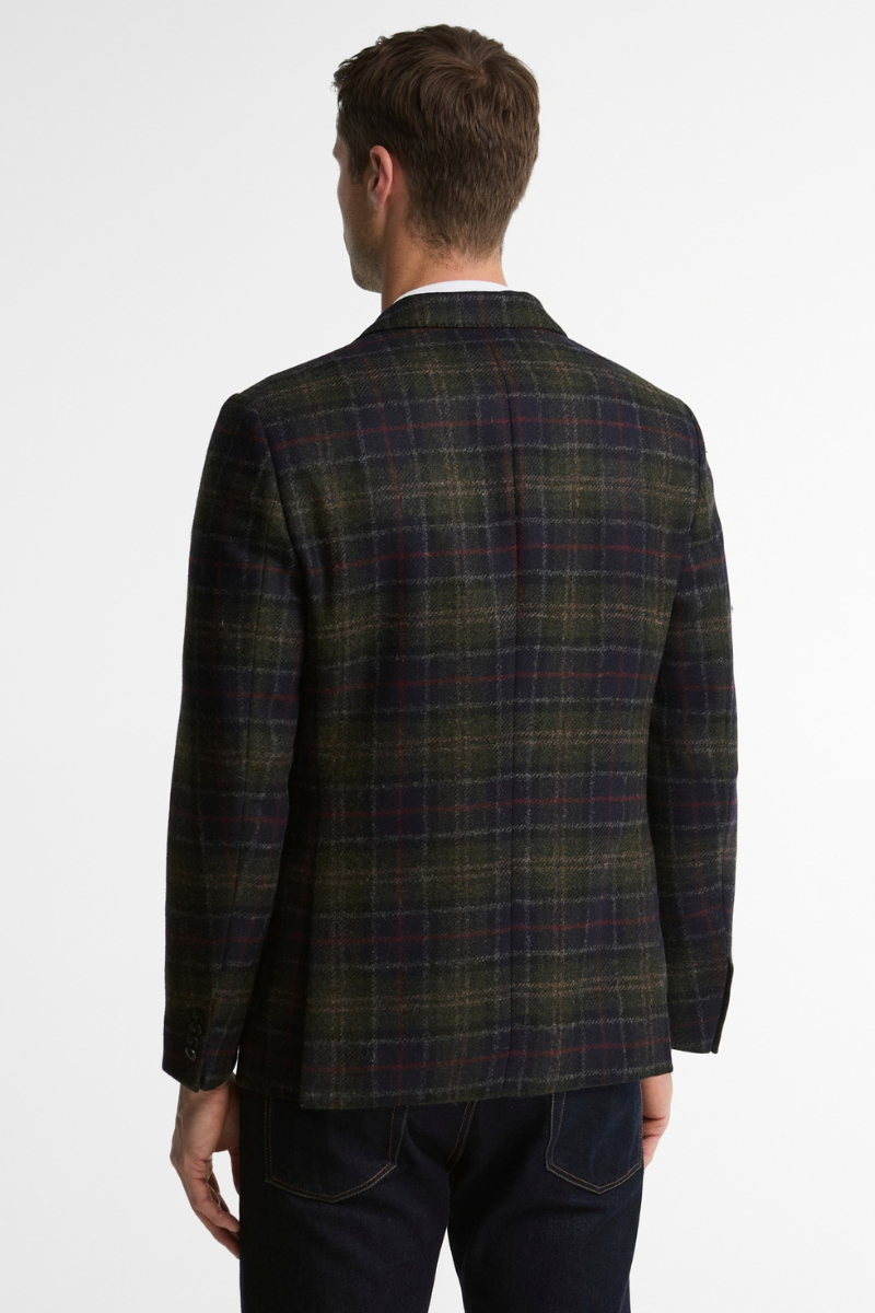 Sanders Moons Tartan Blazer