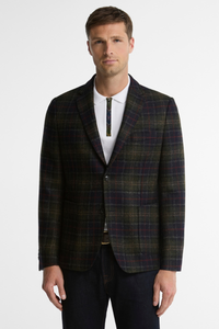Sanders Moons Tartan Blazer