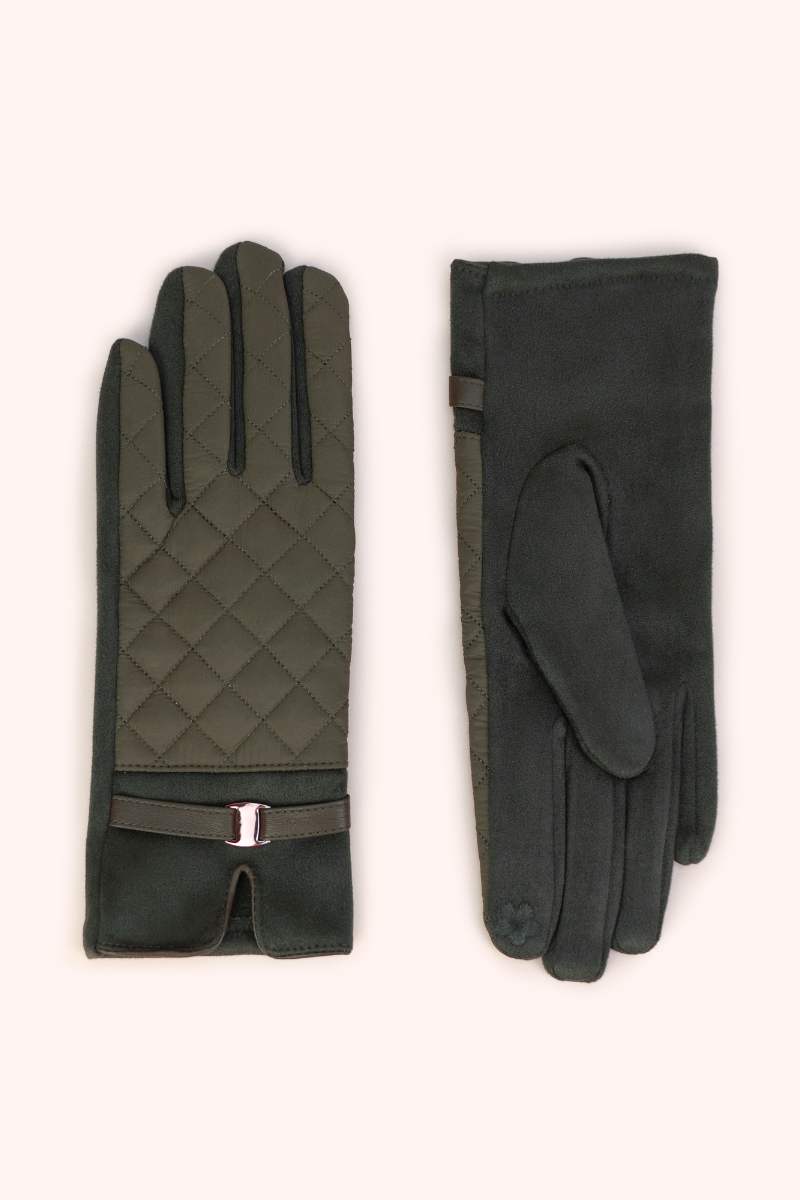 Penelope Gloves in Moss