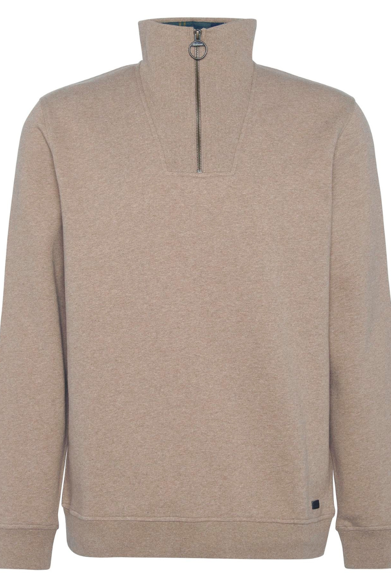 An image of the Barbour Nelson Quarter Zip Sweatshirt