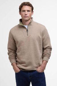 An image of the Barbour Nelson Quarter Zip Sweatshirt