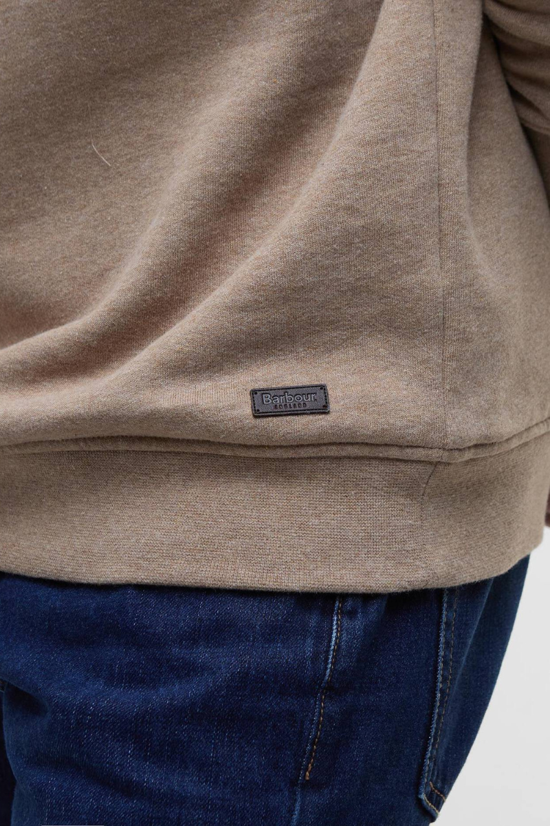 An image of the Barbour Nelson Quarter Zip Sweatshirt