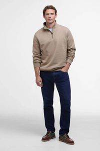 An image of the Barbour Nelson Quarter Zip Sweatshirt
