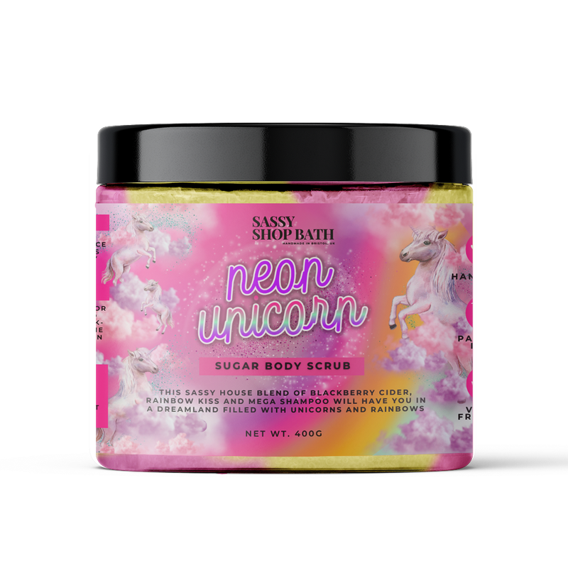 An image of the Sassy Scents Body Scrub 400g
