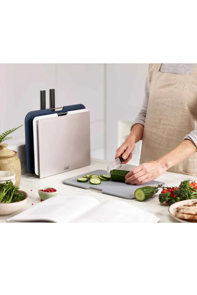 Nest Boards Plus 6pc Knife & Board Set