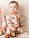 An image of the Blade & Rose Neutral Hamish Zip Up Romper