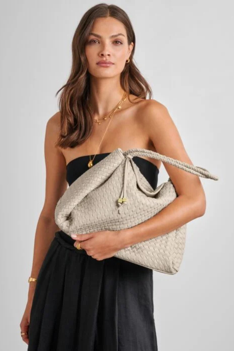 An image of the Katie Loxton Nova Hand Woven Large Shoulder Bag