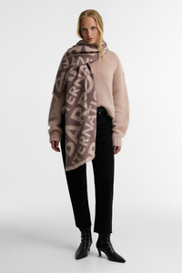 B.Intl Kenna Logo Scarf