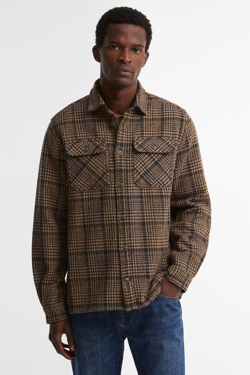 Millom Relaxed Houndstooth Shirt
