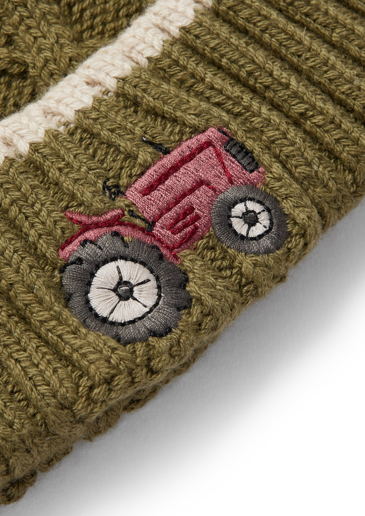 An image of the Eleanor Charles On The Farm Knit Hat
