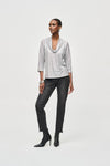 An image of the Joseph Ribkoff Cowl Neck Top