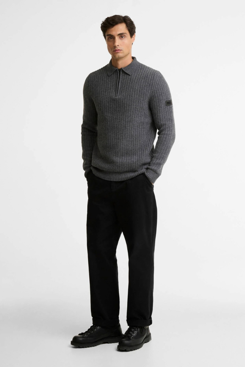B.Intl Oxham Half Zip Jumper