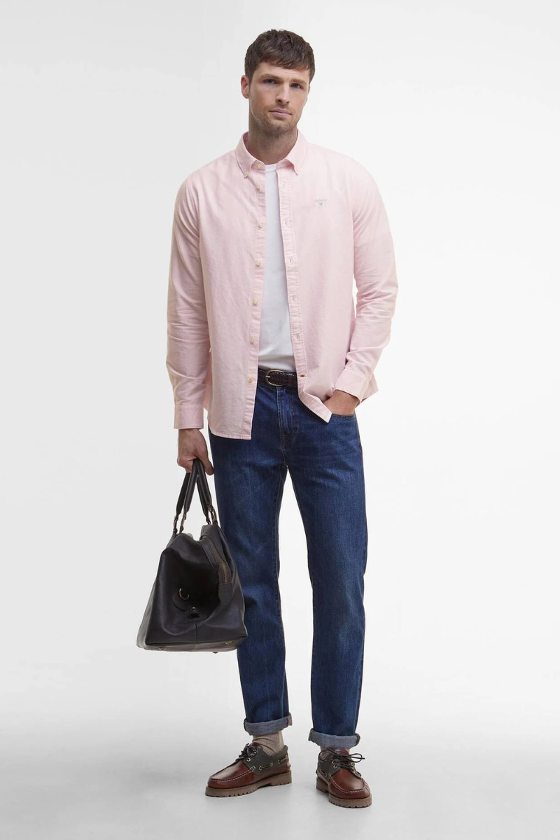 An image of the Barbour Striped Oxtown Tailored Shirt