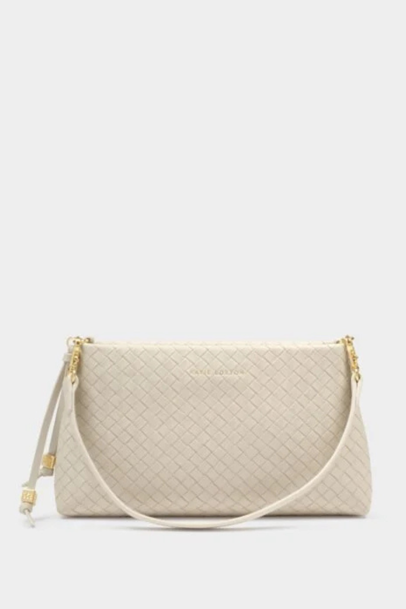 An image of the Katie Loxton Nova Woven Small Shoulder Bag