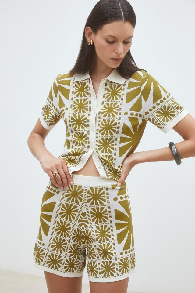 An image of the Suncoo Gabera Knitted Top