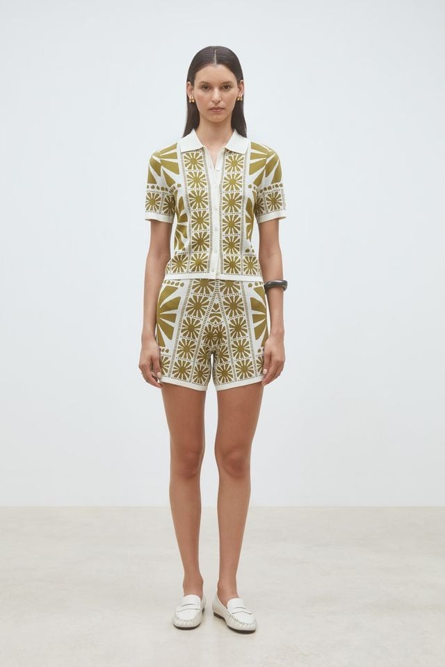 An image of the Suncoo Gabera Knitted Top