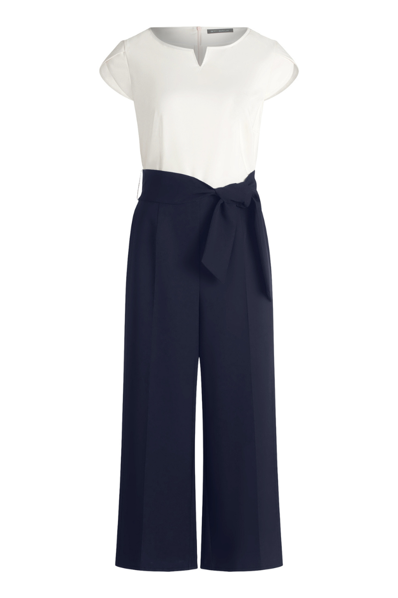 An image of the Betty Barclay Short Sleeve Jumpsuit