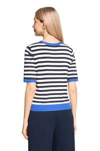 An image of the Betty Barclay Short Sleeve Knitted Sweater