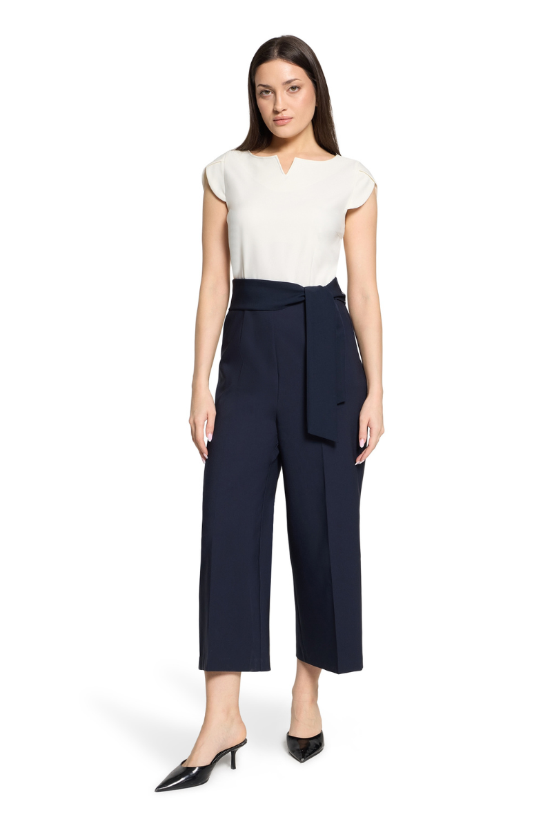 An image of the Betty Barclay Short Sleeve Jumpsuit