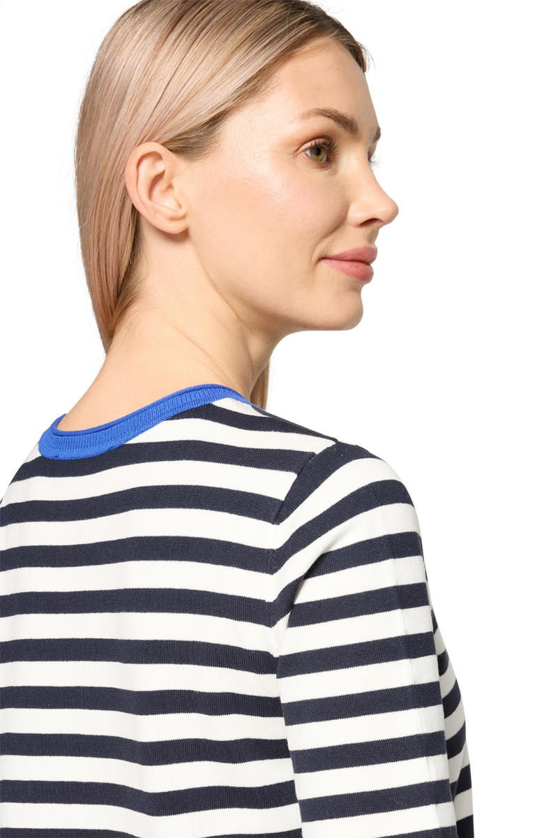 An image of the Betty Barclay Short Sleeve Knitted Sweater