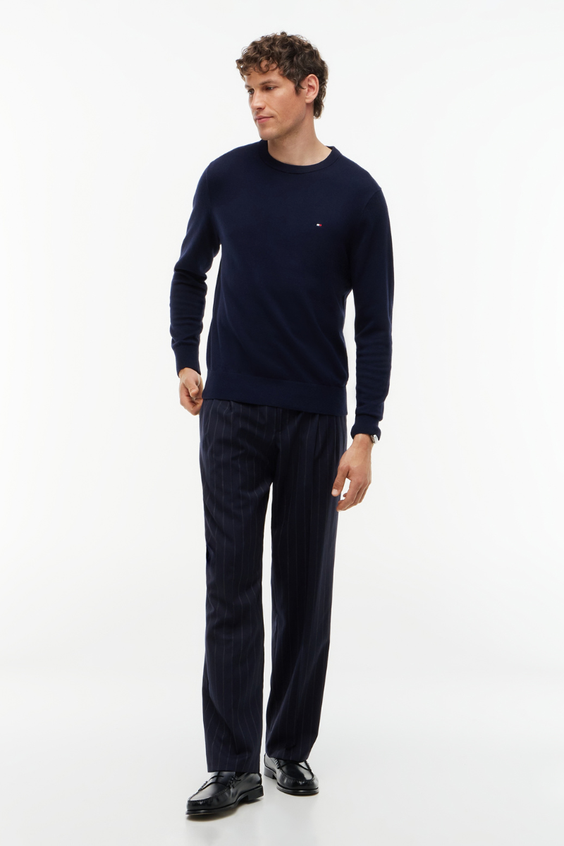 Pima Organic Cotton Cashmere Crew Neck