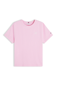 Logo Embroidery Crew Neck Tee
