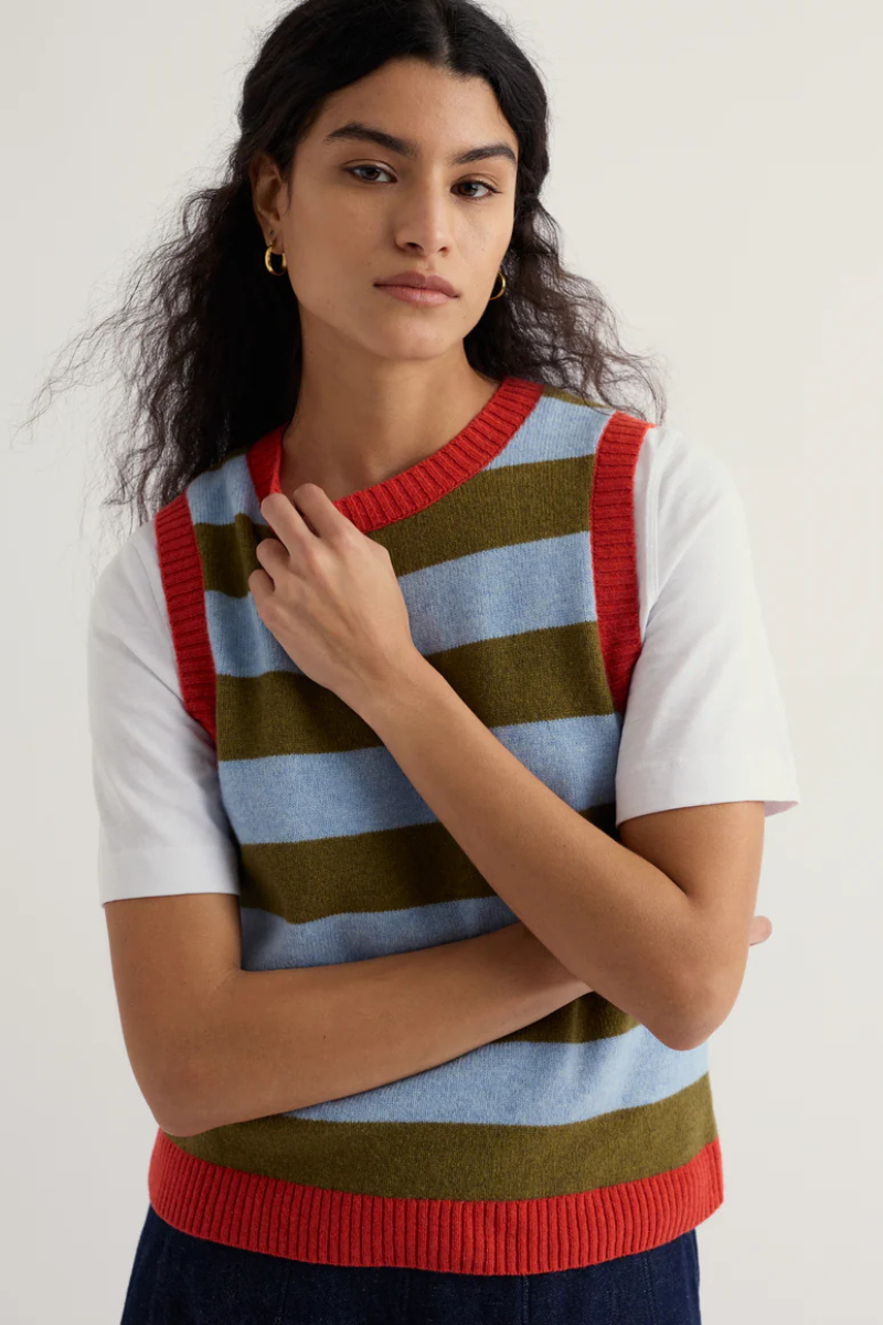 An image of the Seasalt Pinwell Knitted Vest