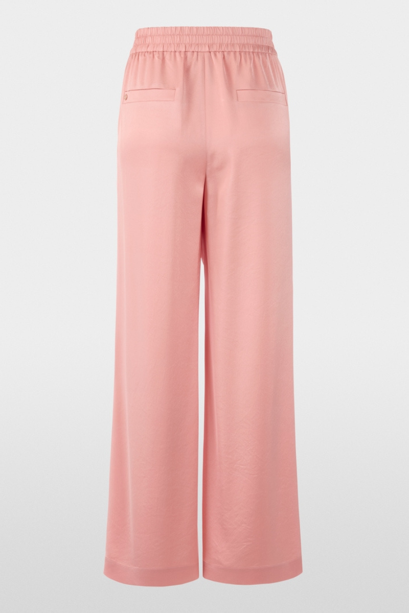 An image of the Marc Cain Wedi Wide-fit Trousers