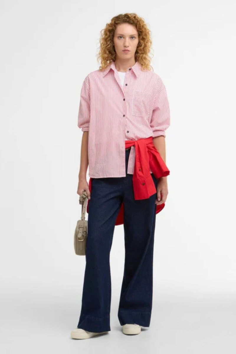 An image of the Barbour Polly Striped Shirt