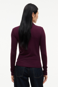 Slim Fit Ribbed Polo Shirt