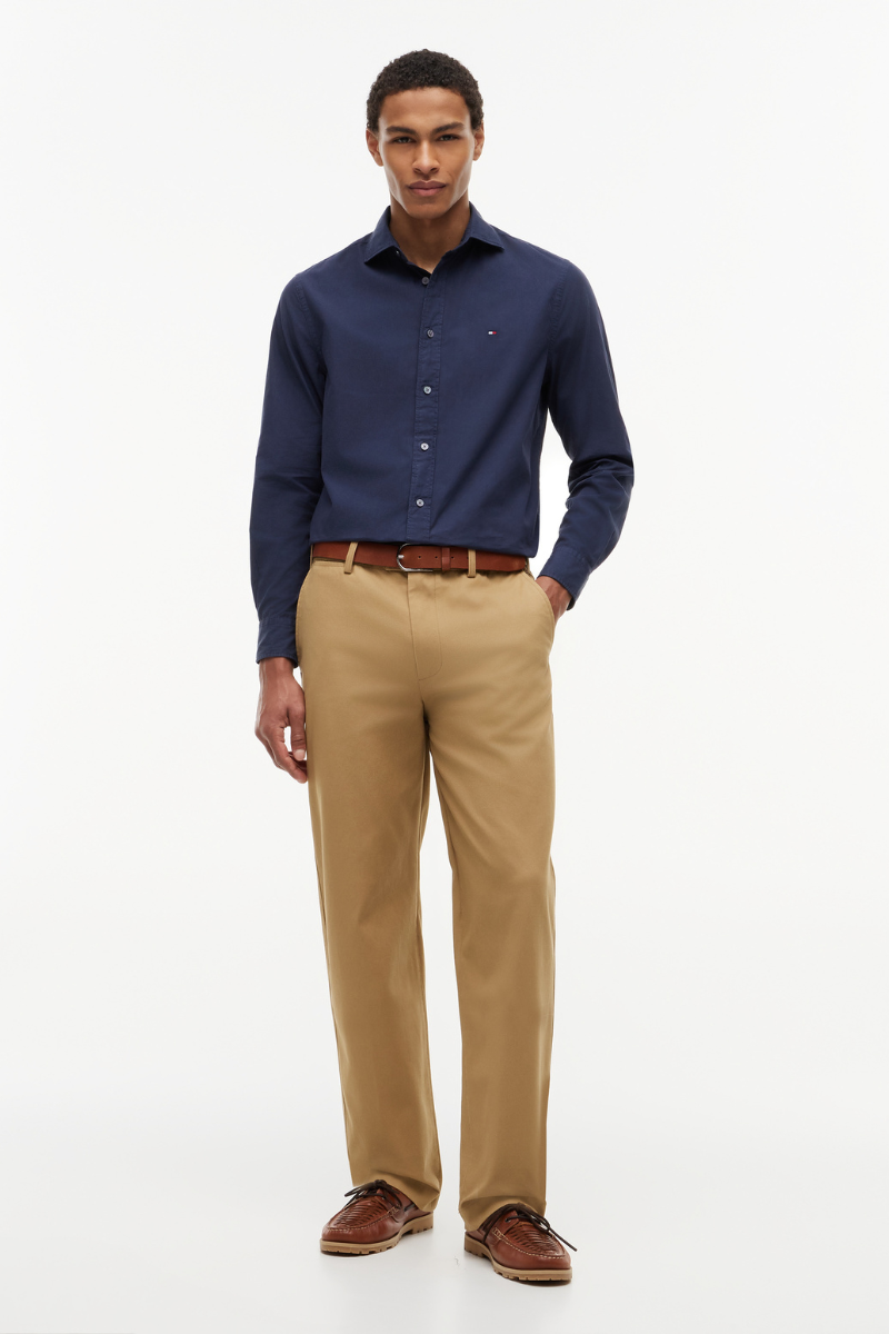 Poplin Semi Spread Shirt