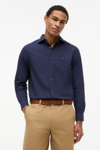 Poplin Semi Spread Shirt
