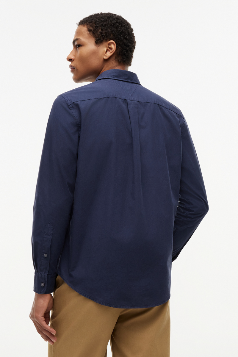 Poplin Semi Spread Shirt