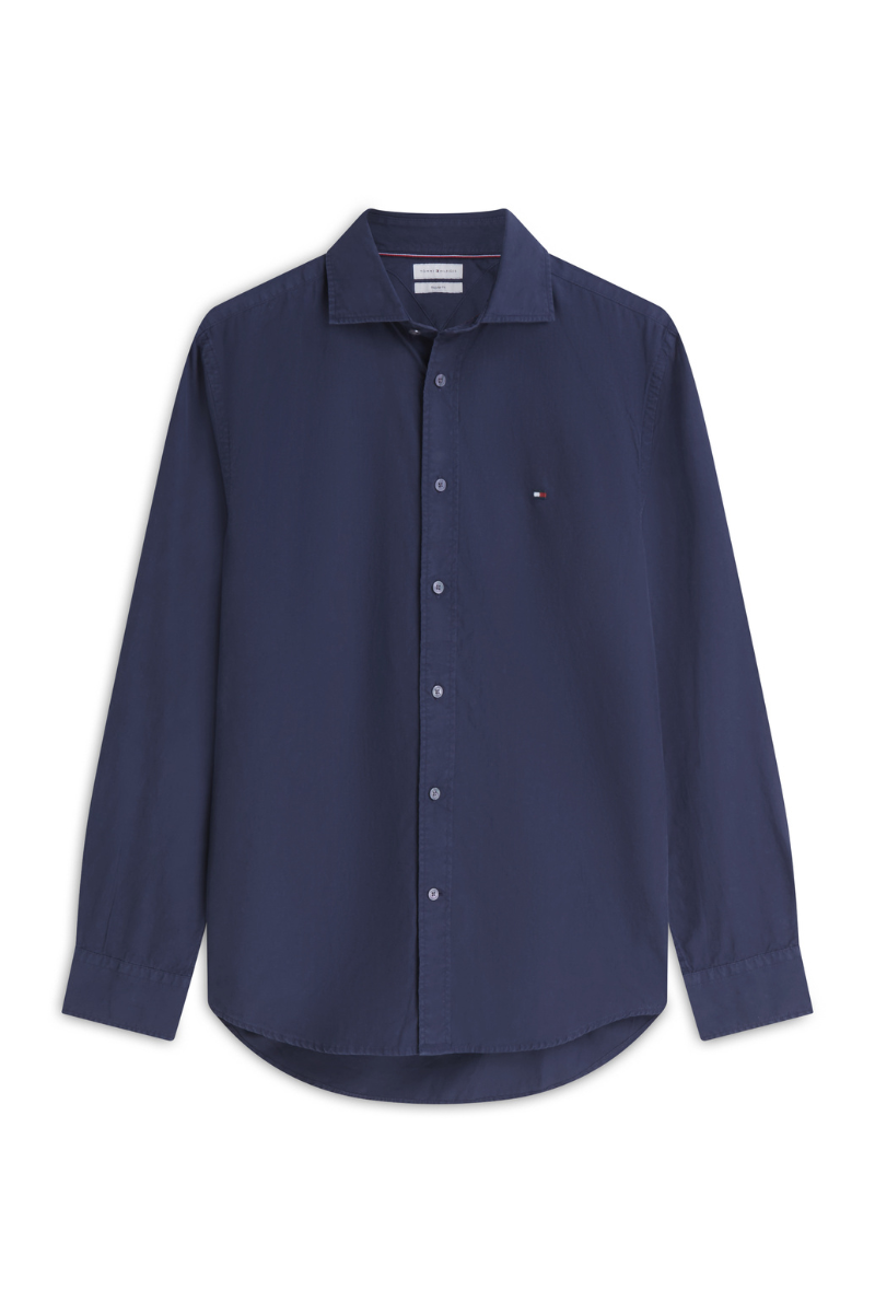 Poplin Semi Spread Shirt