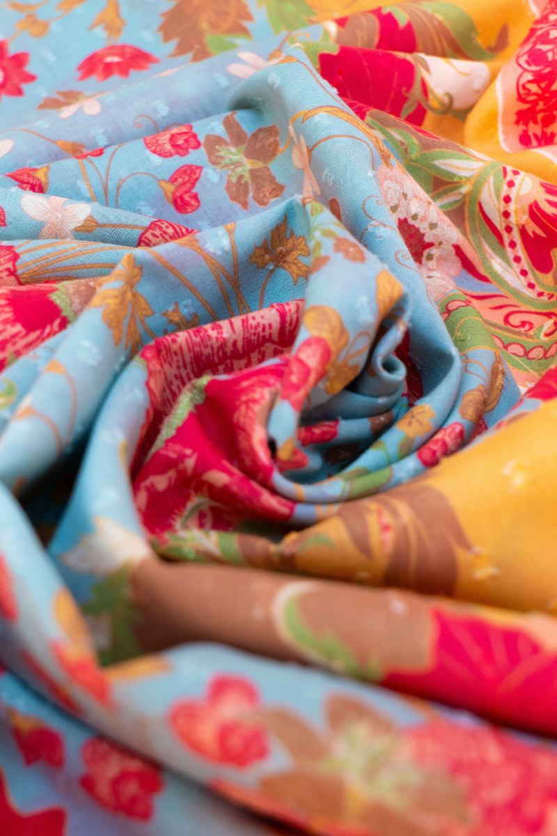 An image of the Powder Cotton Scarf