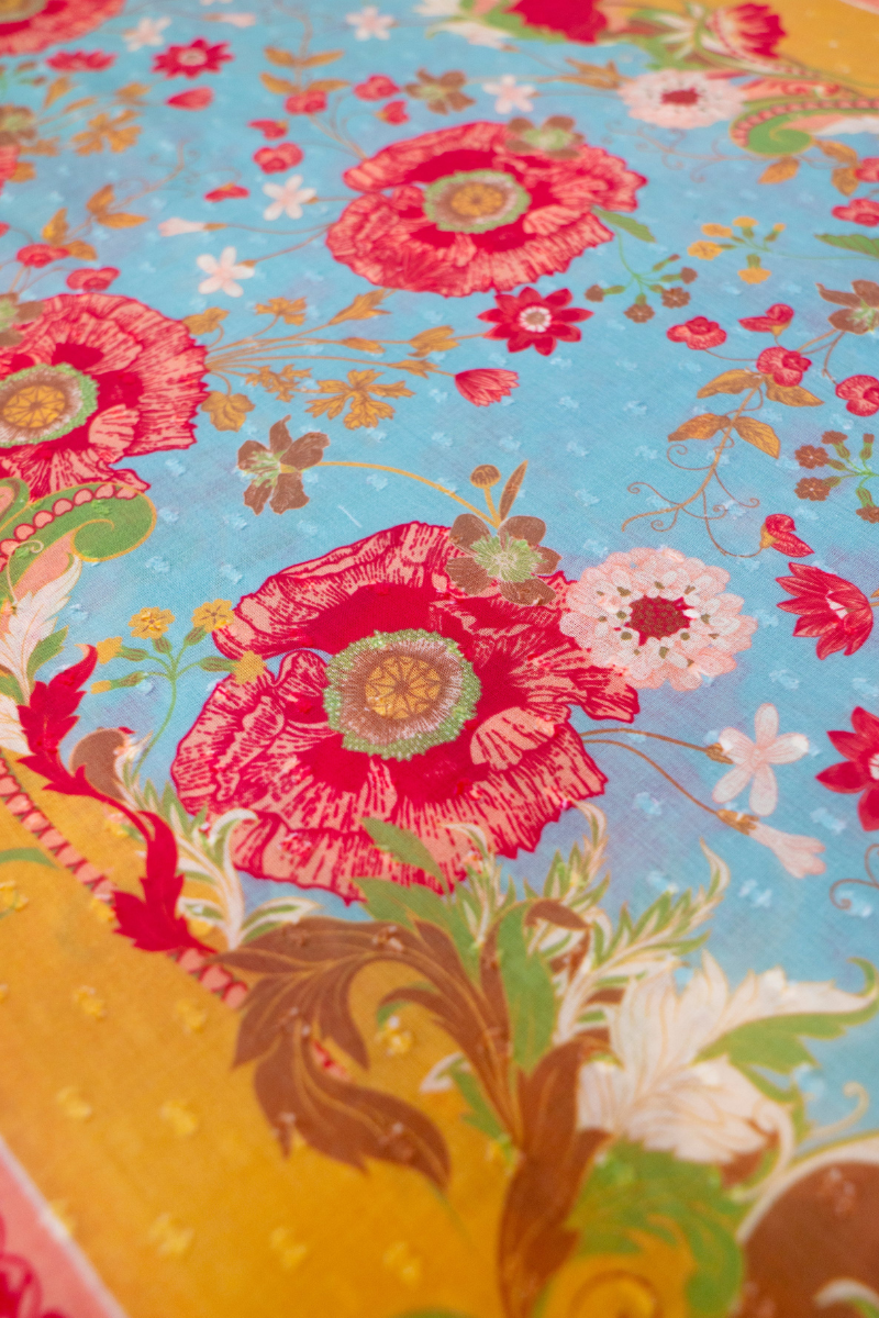 An image of the Powder Cotton Scarf