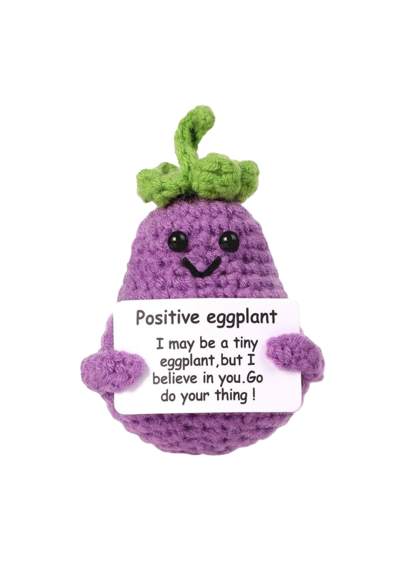 An image of the The Gnome Garden Positive Eggplant