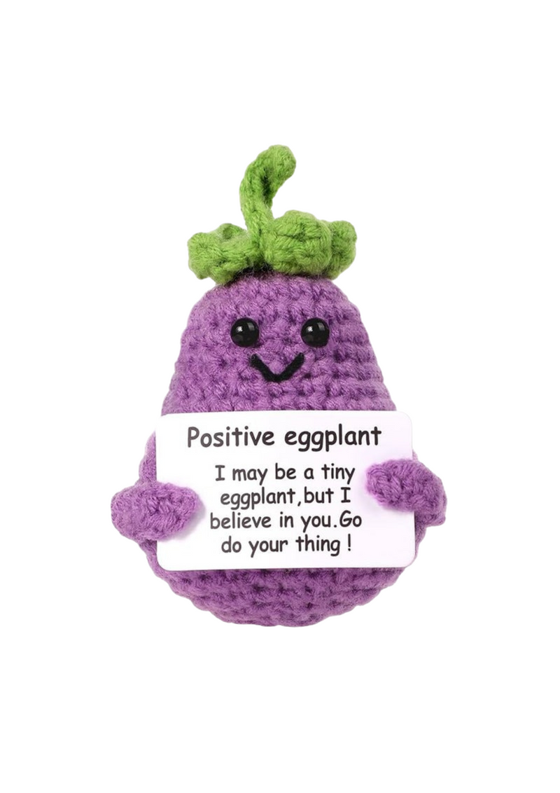 An image of the The Gnome Garden Positive Eggplant