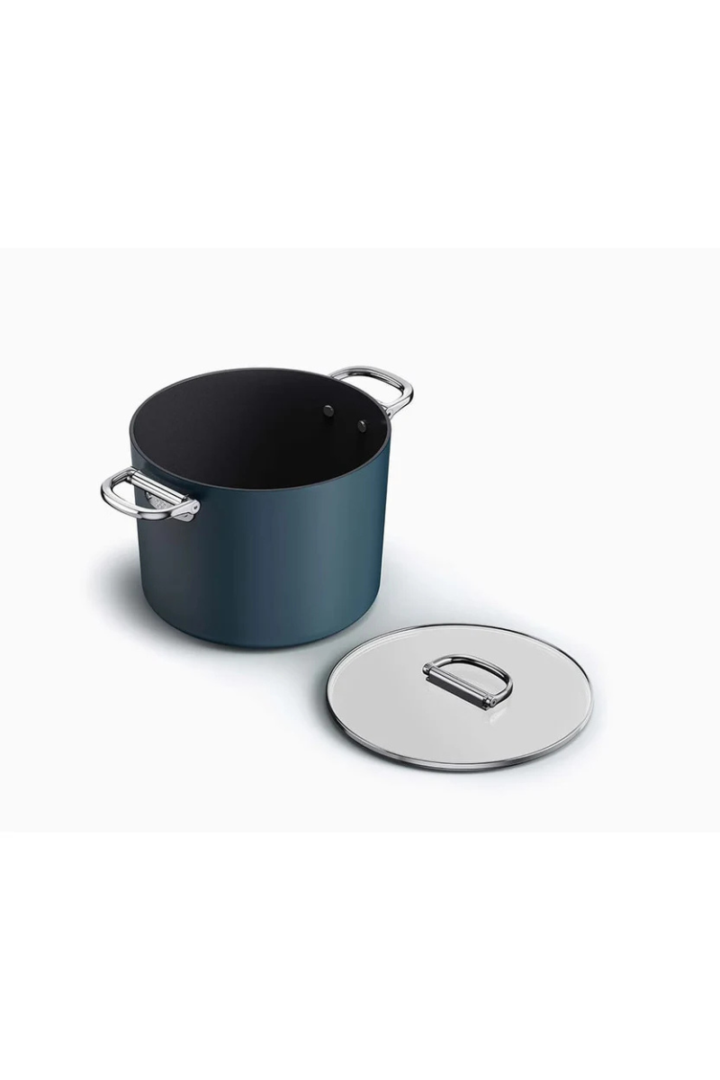 Space Folding Handle 25cm Stock Pot & Lid