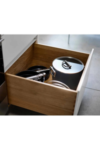 Space Folding Handle 25cm Stock Pot & Lid
