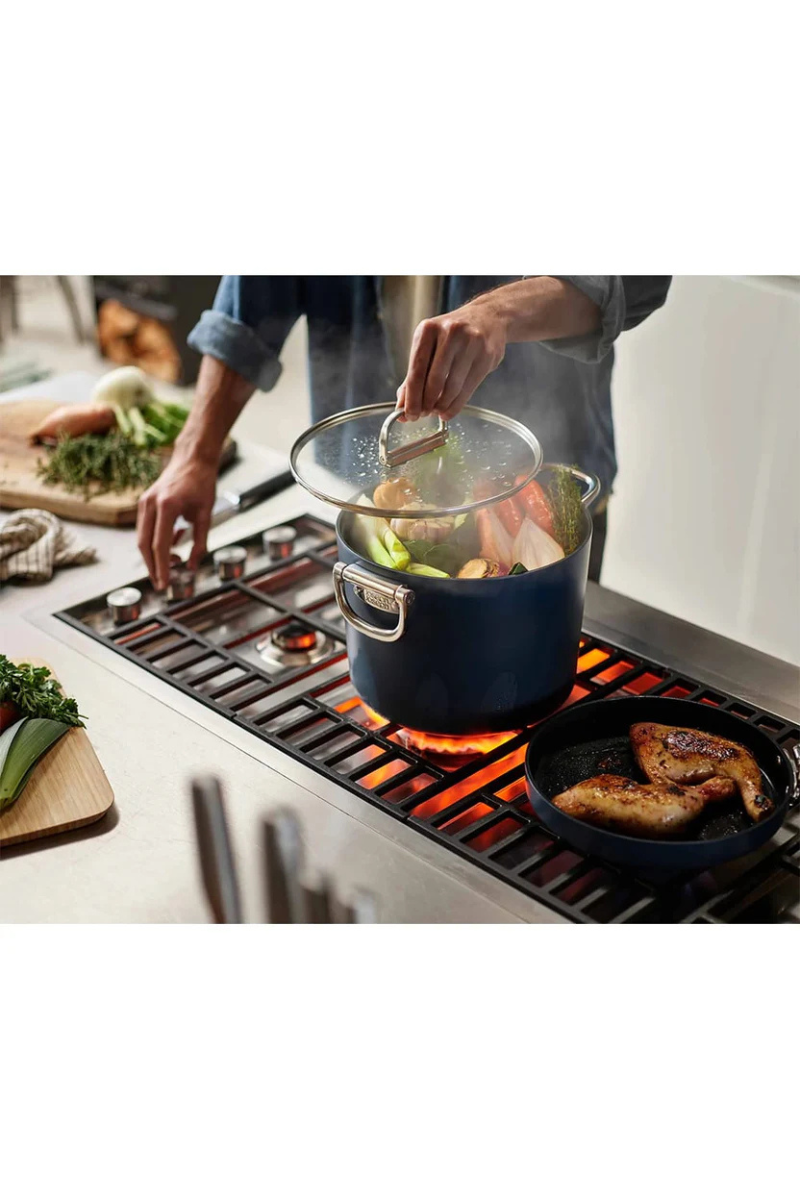 Space Folding Handle 25cm Stock Pot & Lid
