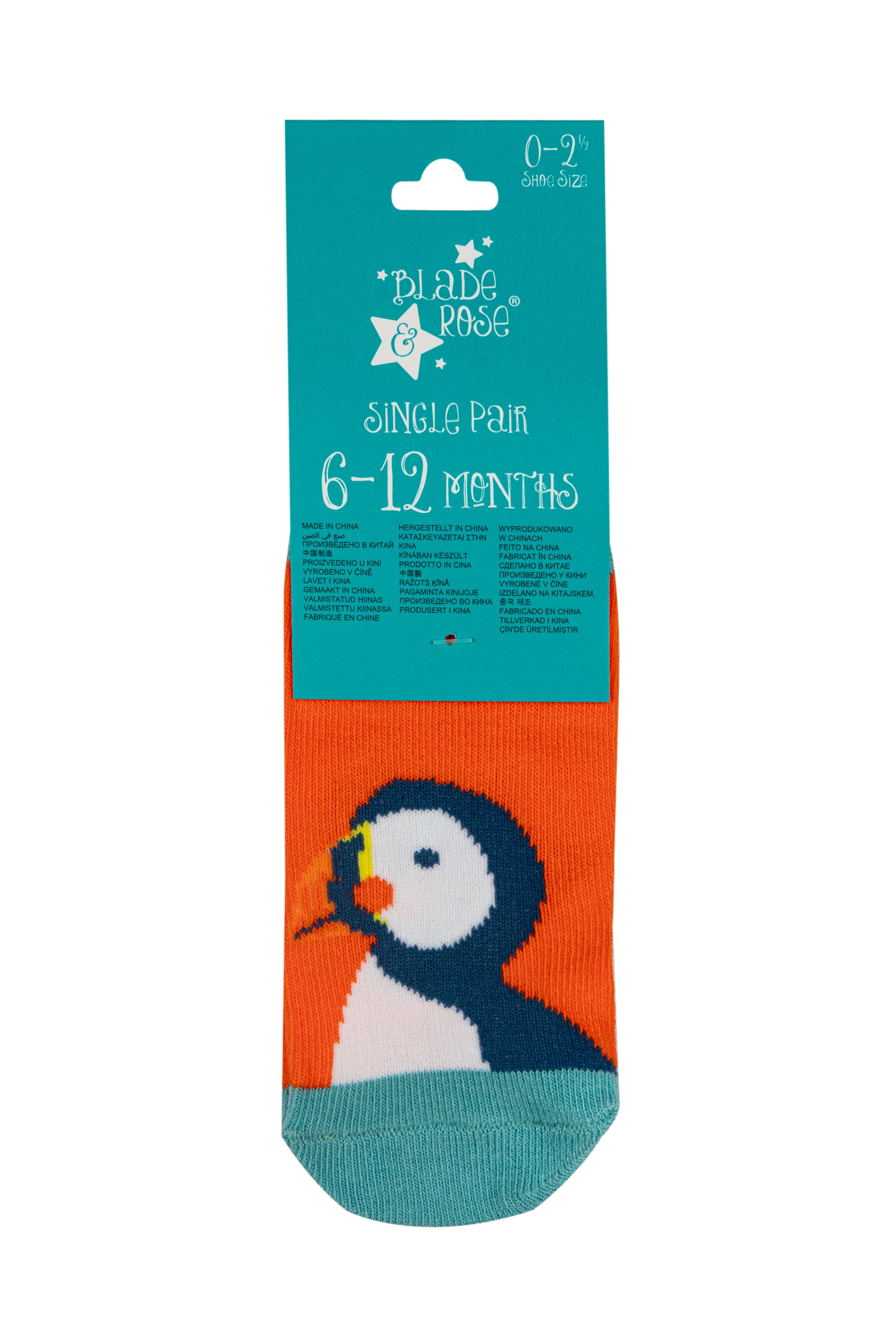 An image of the Blade & Rose Kenzie The Puffin Socks