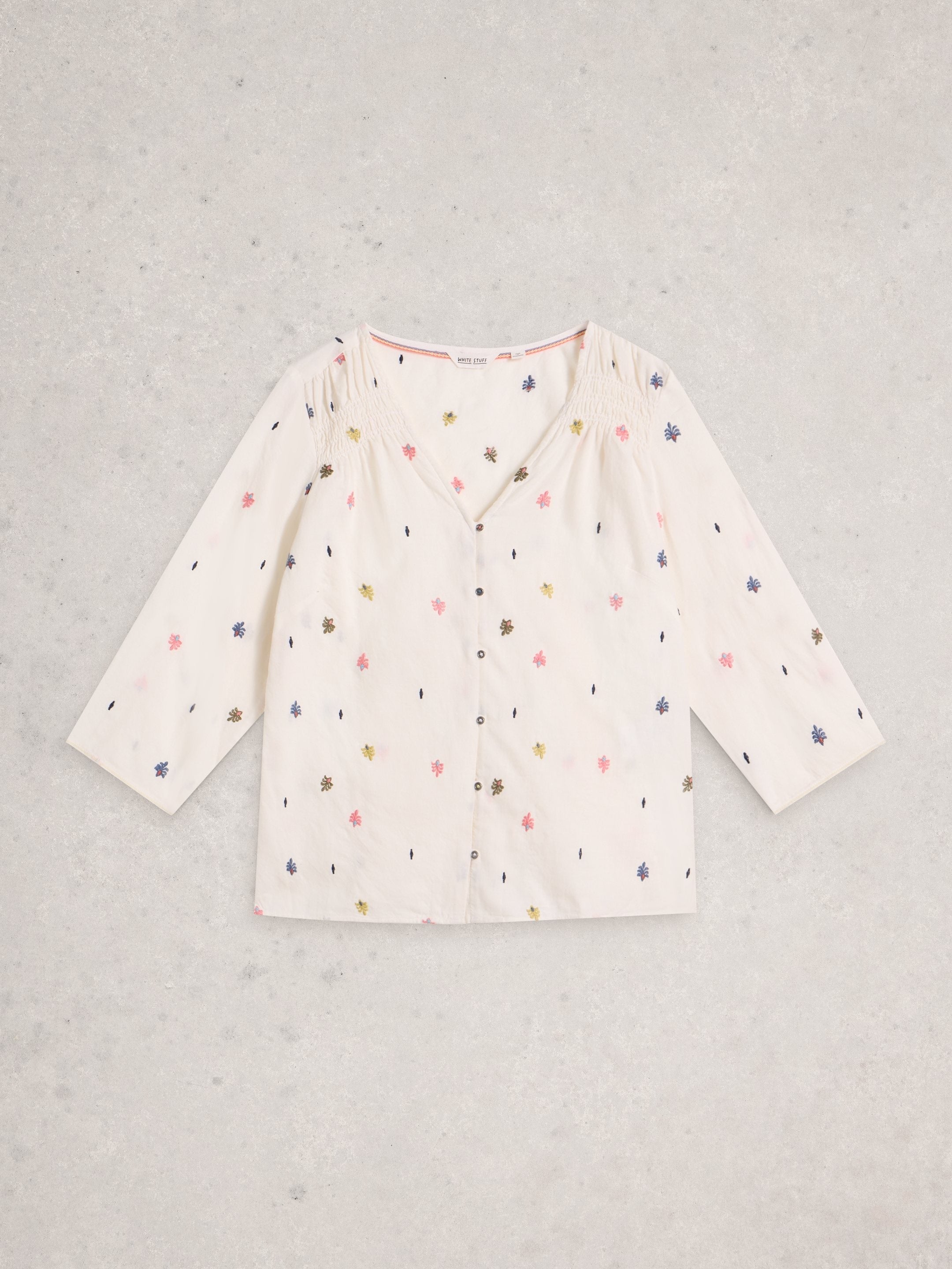 An image of the White Stuff Rae Organic Cotton Top