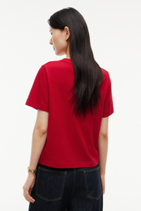 Script Crew Neck T-Shirt