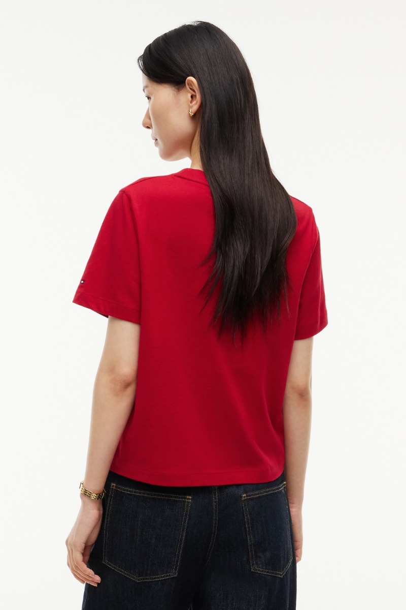 Script Crew Neck T-Shirt